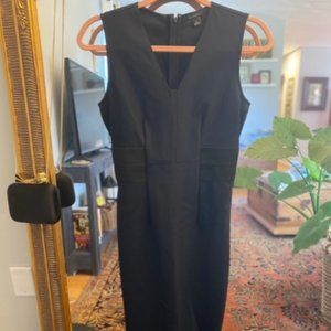 Ann Taylor Black and Navy Cocktail Dress | Size 2